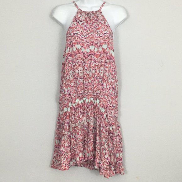 Free People Dresses & Skirts - Free People Womens S Halter Top Boho Midi Dress